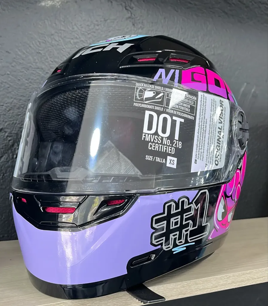 Casco Infantil (Niña) - ICH Integral DOT
