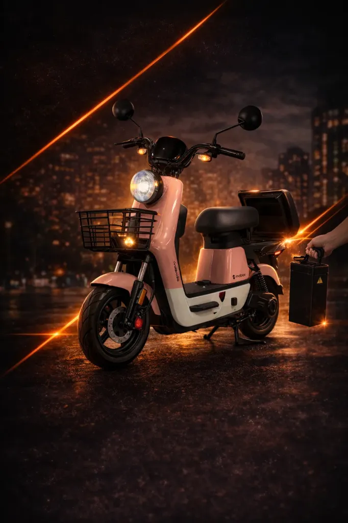 [SC-MB-EB20L-LI-GR] Scooter Mobulaa EB-20L (GRIS)
